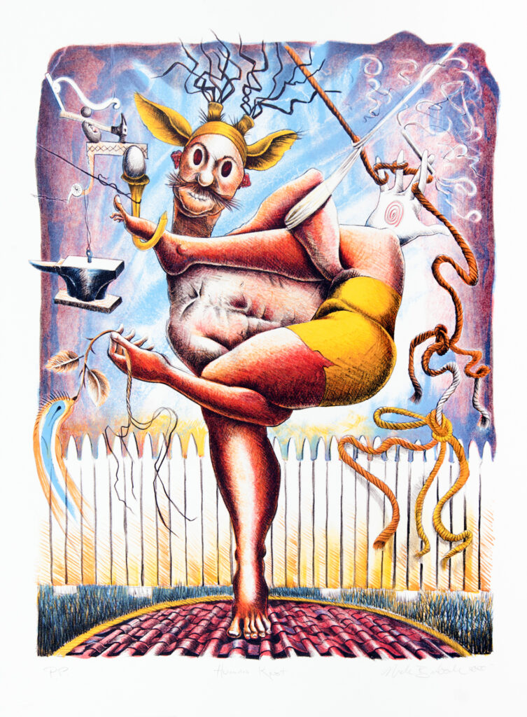 Nick Bubash – Human Knot (from The Entertainers), 2000 – The Lawrence ...