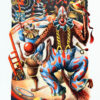 Nick Bubash - The Dancers (from The Entertainers), 1999 Medium: 5 Color Lithograph Edition: 30 Paper: Somerset, Antique Paper Size: 24.75″ x 18.5″ Image Size: 21.75″ x 16.5″ (irregular)