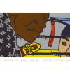 Roger Shimomura - Yellow No Same #8, 1992 Medium: 8 Color Lithograph Edition: 45 Paper: Rives BFK, White Paper Size: 5.5″ x 10″ Image Size: 3.5″ x 8″