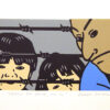Roger Shimomura - Yellow No Same #12, 1992 Medium: 8 Color Lithograph Edition: 45 Paper: Rives BFK, White Paper Size: 5.5″ x 10″ Image Size: 3.5″ x 8″