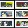 Roger Shimomura - Yellow No Same – Portfolio, 1992 Suite of 12 color lithographs