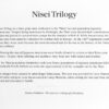 Roger Shimomura - Nisei Trilogy – Portfolio, 2015 Medium: Suite of 3 Lithographs with Title & Colophon pages Paper: Rives BFK, White Paper Size: 18.5″ x 27″