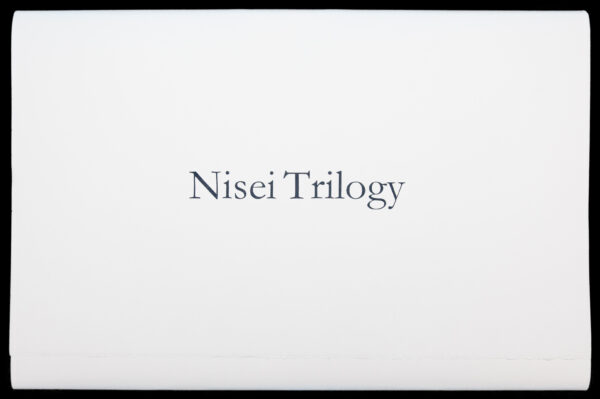 Roger Shimomura - Nisei Trilogy – Portfolio, 2015 Medium: Suite of 3 Lithographs with Title & Colophon pages Paper: Rives BFK, White Paper Size: 18.5″ x 27″