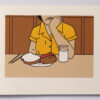 Roger Shimomura - Memories of Childhood, 1999 A handmade book Medium: Color Lithograph bound in a handmade book Edition: 30 Paper: Somerset, Soft White and Japanese Goyu Paper Size: 10″ x 12″ Image Size: 7″ x 10″
