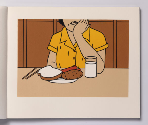 Roger Shimomura - Memories of Childhood, 1999 A handmade book Medium: Color Lithograph bound in a handmade book Edition: 30 Paper: Somerset, Soft White and Japanese Goyu Paper Size: 10″ x 12″ Image Size: 7″ x 10″