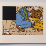 Roger Shimomura - Memories of Childhood, 1999 A handmade book Medium: Color Lithograph bound in a handmade book Edition: 30 Paper: Somerset, Soft White and Japanese Goyu Paper Size: 10″ x 12″ Image Size: 7″ x 10″