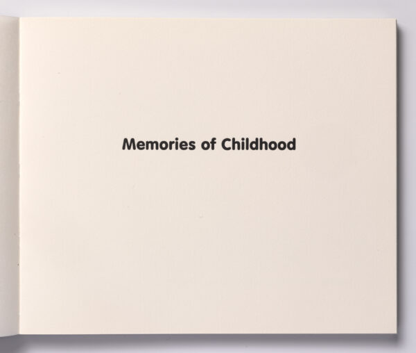 Roger Shimomura - Memories of Childhood, 1999 A handmade book Medium: Color Lithograph bound in a handmade book Edition: 30 Paper: Somerset, Soft White and Japanese Goyu Paper Size: 10″ x 12″ Image Size: 7″ x 10″