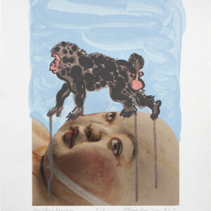 Akio Takamori - Walking Monkey, 2011 Medium: Lithograph and Archival Pigment Print Edition: 36 Paper: Somerset Velvet Enhanced Paper Size: 18.875″ x 13.25″ Image Size: 13.25″ x 9.875″ (irregular)