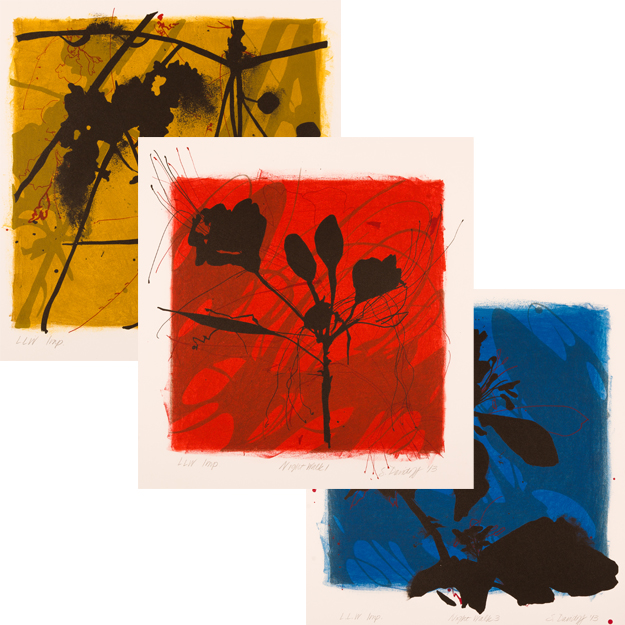 Susan Davidoff - Night Walk 1, 2, 3 | Set of 3 Lithographs, 2013